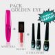 Pack Golden Eye mascara+ Blush + 2 eyeliner 